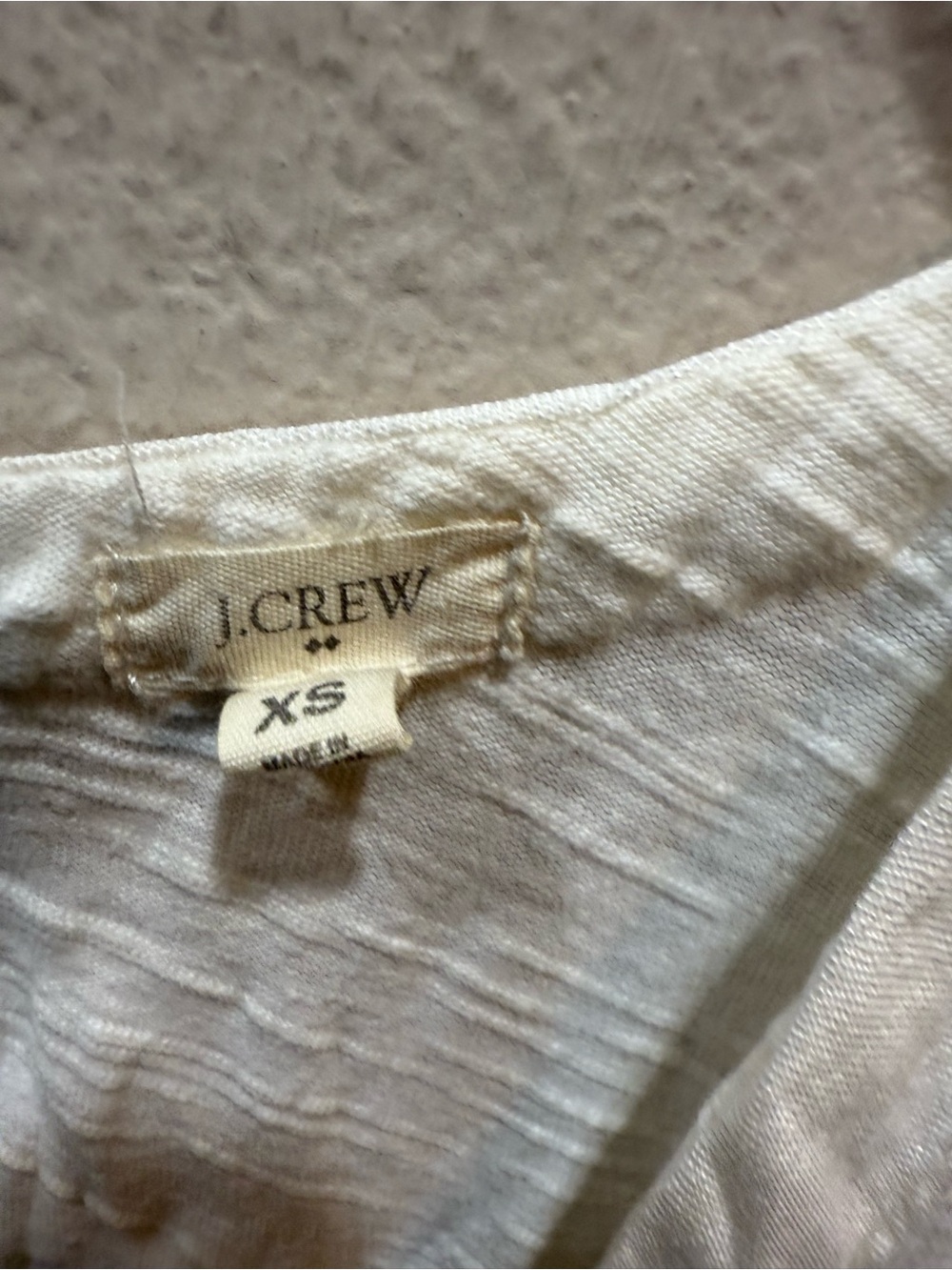 J. Crew White Eyelet Tank Top Dress - Picture 5 of 8